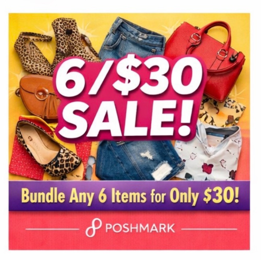 Bundle any 6 items in my closet for only $30!!!